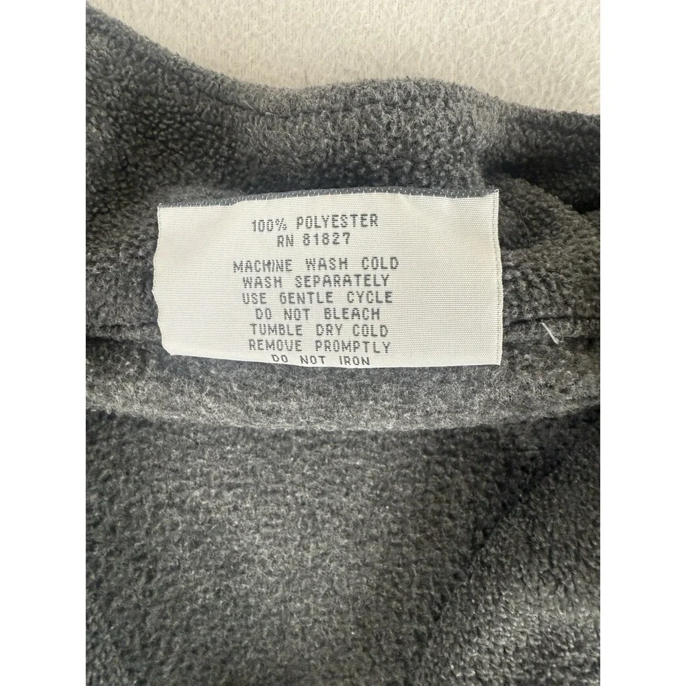 Zero Gravity Sweater Men's Size Large Vintage 1/4 Zip‎ Shirt Y2K Stripes Gray